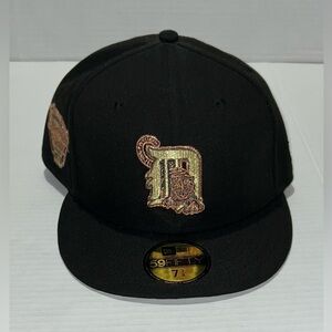 New Detroit Tigers Satin Standout New Era 59fifty 7 3/8 Mlb All star Game Patch